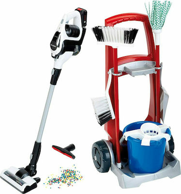 Klein Cleaning Toy Τρόλεϊ με Σκούπα Bosch