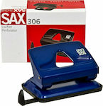 Sax 306 Paper 2-Hole Puncher with Guide for 20 Sheets