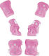 Amila Παιδικό Σετ Προστατευτικών για Rollers Ροζ Medium