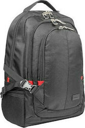 Natec Merino Tasche Rucksack für Laptop 15.6" in Schwarz Farbe