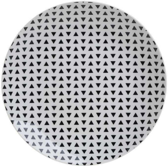 Click Plate Desert made of Porcelain Multicolour with Diameter 19cm