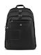 Piquadro Men's Leather Backpack Black