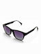 Mohiti In Motion TR117 Women's Sunglasses with Black Plastic Frame and Black Polarized Lens