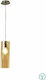 Fabas Luce Sintesi Pendant Light Single-Light for Socket E27 Honey