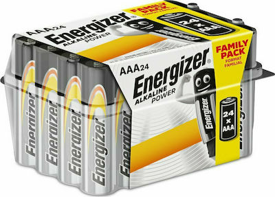 Energizer Power Αλκαλικές Μπαταρίες AAA 1.5V 24τμχ