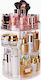 Cosmetic Organizer Case Transparent Rotating