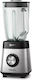 Philips Blender for Smoothies with Glass Jug 2lt 1000W Gray