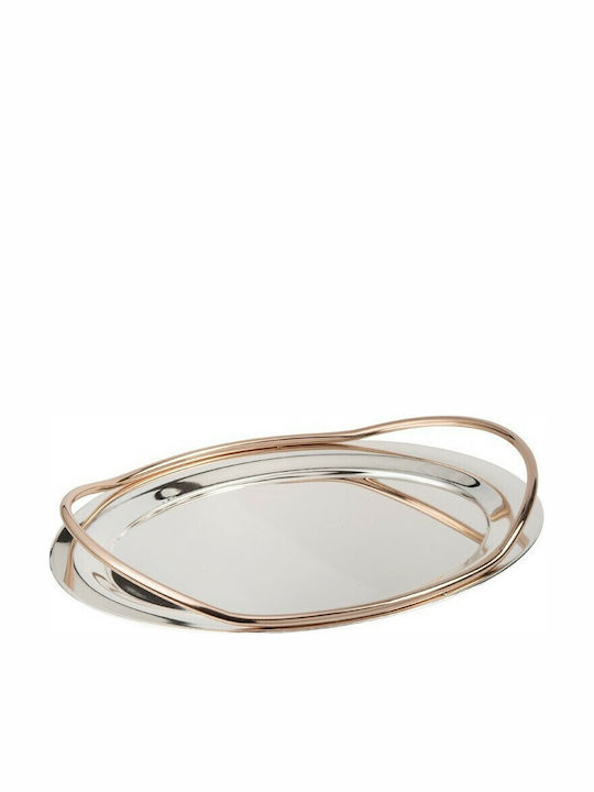 Parisis Wedding Tray Made of Silver Plated Silver
