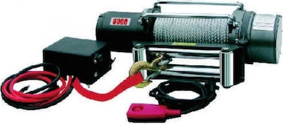 EWK5000 Electric 4x4 Car Winch 12V with Towing Capacity 2268kg