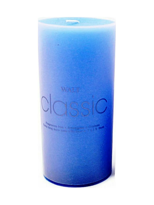 Fylliana Decorative Candle Blue 18x15cm 1pcs