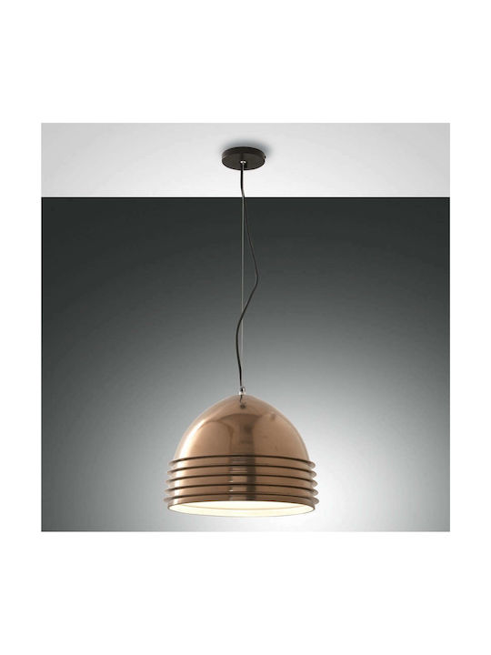 Fabas Luce Gavia Pendant Light Single-Light for Socket E27 Bronze