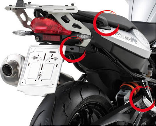 Givi Seitliche Halterungen für BMW F 800 BMW F800 R