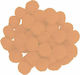 Mondi Beige Craft Pom Pom with Diameter 25mm Set of 50pcs