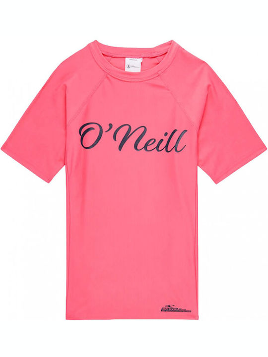 O'Neill Kinder Badeanzug Rashguard Rosa