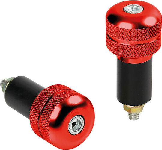 Lampa Contragreutăți pentru ghidon SU-4 cu diametru intern de 17-23mm în culoarea Roșu