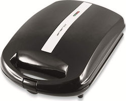 Emerio ST-111153 Sandwich Maker pentru for 4 Sandwiches Sandvișuri 1300W Neagră