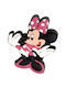 Import Hellas Minnie Mouse 26207 Kinder Knopf Möbelgriff aus Kunststoff in Rosa Farbe 26207 1Stück