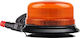 AMiO Car Beacon LED 12 / 24V Waterproof 13.6cm with Orange Lighting