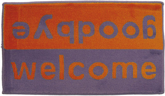 Sdim Πατάκι Εισόδου Μοκέτα Fashion Welcome Purple/Orange 40x67εκ. 066-4067-WPO Purple/Orange Sdim Πατάκι Εισόδου Μοκέτα Fashion Welcome Purple/Orange 40x67εκ. 066-4067-WPO Purple/Orange
