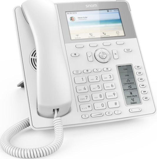 Snom D785 Wired IP Phone with 12 Lines White