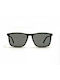 Mohiti Sunholics Sunglasses with Black Plastic Frame and Black Polarized Lens PL400 BKM