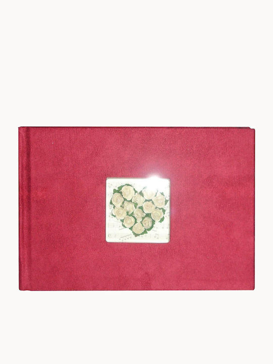 Next Сватбена Книга с Пожелания За Сватба Розов с 36 Страници 24 x 16,5см