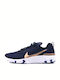 Renew Element 55 GS Kids Sports Shoes Running with Laces Navy Blue