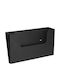 Viometal LTD 403 Forms Box Metallic in Black Color 48.2x10.2x26cm