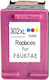 Compatible Inkjet Printer Ink HP 302XL F6U67AE 494 Pages 15ml Multiple (Color) 1pcs