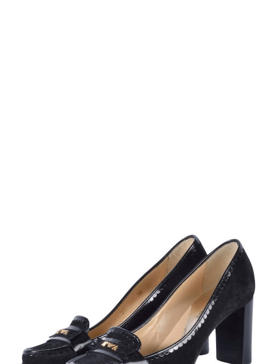 Armani Jeans Pumps with Thick Heel