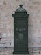 vidaXL Vintage Външна Пощенска Кутия Металик в Зелен Цвят 35.5x32x102.5см