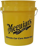 Meguiar's Κουβάς Πλαστικός Χωρητικότητας 22lt Κίτρινος