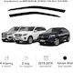 Heko Set of Windbreakers Front Car Dark Fime for Mercedes-Benz GLS / GLE / ML 2pcs