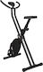 Clever Clever Fit Bike 090019 Αναδιπλούμενο Όρθιο Ποδήλατο Γυμναστικής Μαγνητικό Μαύρο