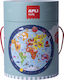 Puzzle pentru Copii Worldmap pentru 4++ Ani 48buc Apli Kids