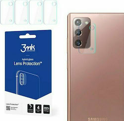 3MK Протектор за камера Закалено стъкло Transparent за Galaxy Note 20