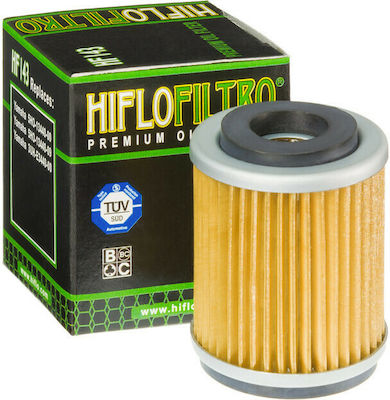 Hiflofiltro HF143 Φίλτρο Λαδιού Μοτοσυκλέτας για Yamaha TW