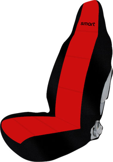 Race Axion Front Car Covers 2pcs Polyester Red / Black