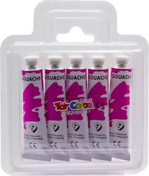 Toy Color Gouache Τemperafarben Magenta-Rot 12ml