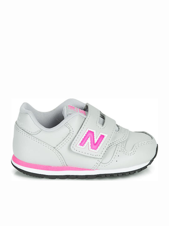 New Balance Παιδικά Sneakers 373 με Σκρατς για Κορίτσι Γκρι