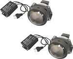 Auto Gs Waterproof Headlights Universal 12V 36W 8cm 2pcs