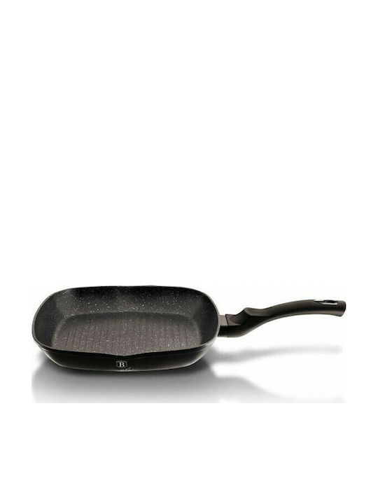 Berlinger Haus Black Silver Collection Γκριλιέρα από Αλουμίνιο με Επίστρωση από Πέτρα 28cm