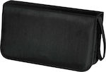 HAMA Portable Case CD & DVD Wallet Nylon Black 80 Slots