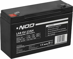 NOD LAB 6V-12AH Μπαταρία UPS 6V 12Ah