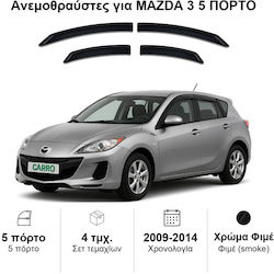 Heko Комплект Ветробрани Отпред И Отзад Тъмно Фимé За Мазда 3 4 Бройки Heko Комплект Ветробрани Отпред И Отзад Тъмно Фимé За Мазда 3 4 Бройки