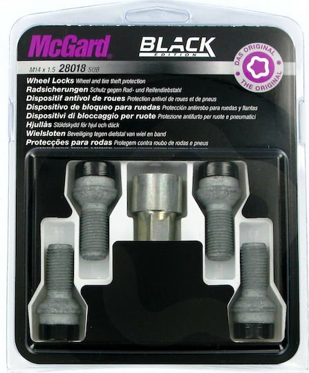 Lampa Security Bolts Spherical for Key No 17 4pcs