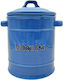 Marva Ceramic Cookie Jar Blue Old Fashion 17x13.5x19cm