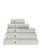 Tommy Hilfiger 3pc Bath Towel Set Legend Silver