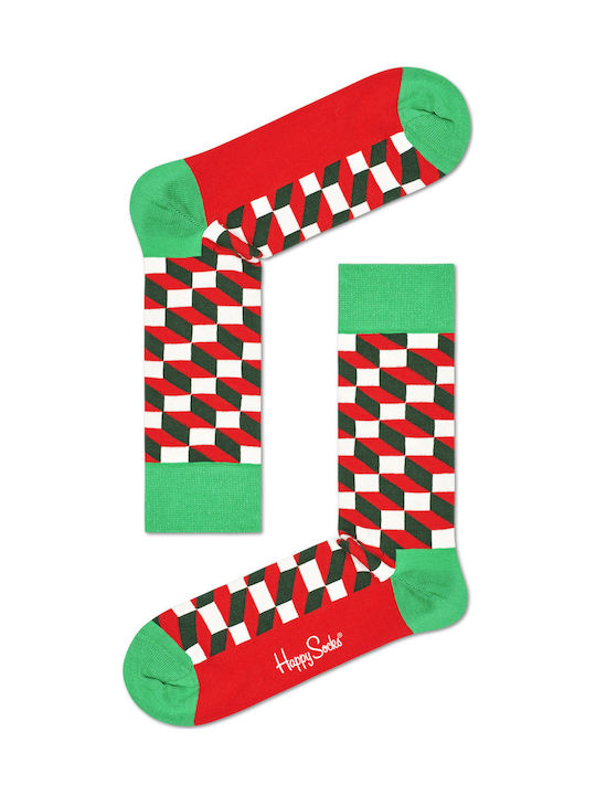 Happy Socks Filled Optic Men's Patterned Socks ...