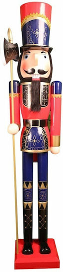 JK Home Decoration Nutcracker de Crăciun Lemn Înălțime 150cm.